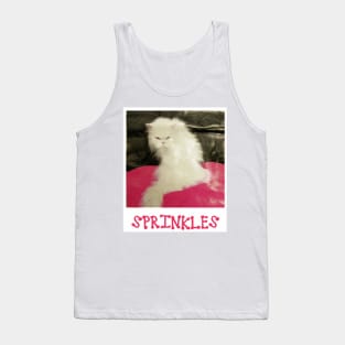 The Office - Angela's Cat Sprinkle - Funny T-Shirt - Dunder Mifflin Cat Tank Top